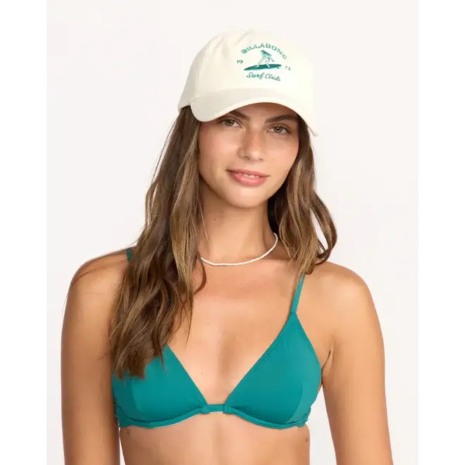 Billabong Corduroy Dad Cap Salt Crystal 1