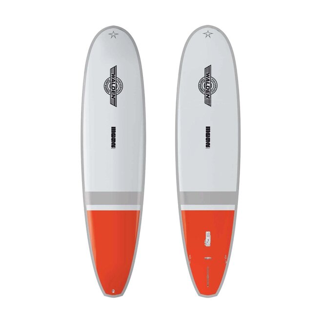 Walden Mega Magic - Tuflite C-Tech - FCS II - 2 + 1 Fin 8'0 Red