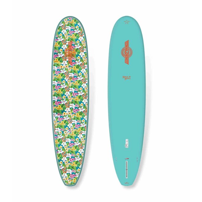 Walden Magic Wahine - Fusion HD - FCS II - 2 + 1 Fin 8'6 Green