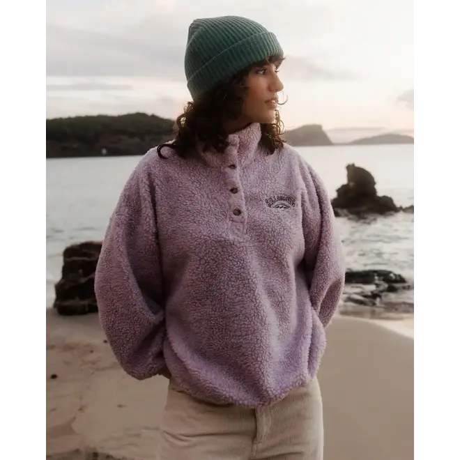 Billabong Women's Run The Road Fleece Violet Ice