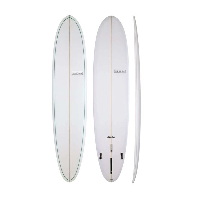 Modern Golden Rule - PU - FCS II - 2 + 1 Fin FACTORY SECOND 9'1 Pinlines