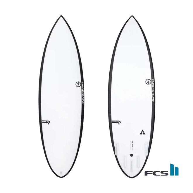 Haydenshapes Holy Hypto FF - FCS II - 5 Fin 6'0 Clear