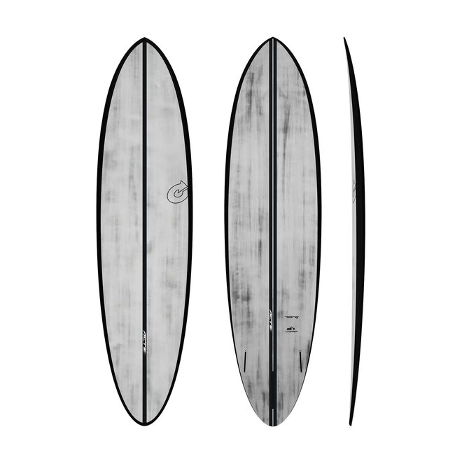 Torq Chopper ACT - Futures - 2 + 1 Fin 7'2 Black Rail