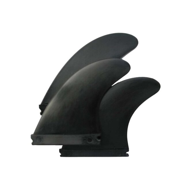Torq F6 Thruster Fins - Hard Medium Black