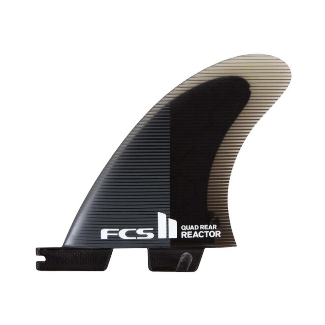 FCS II Reactor Performance Core Quad Rear Fins Medium Charcoal / Black
