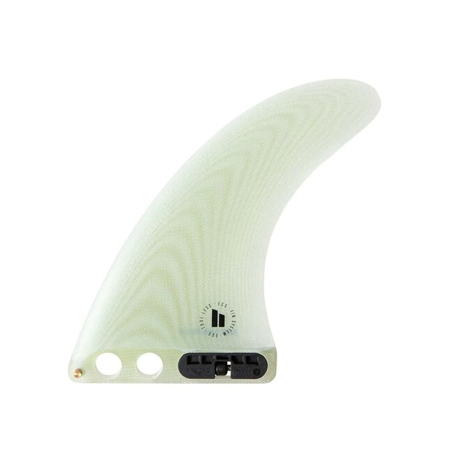 FCS II Mid Single Performance Glass Single Fin 6.5" Clear