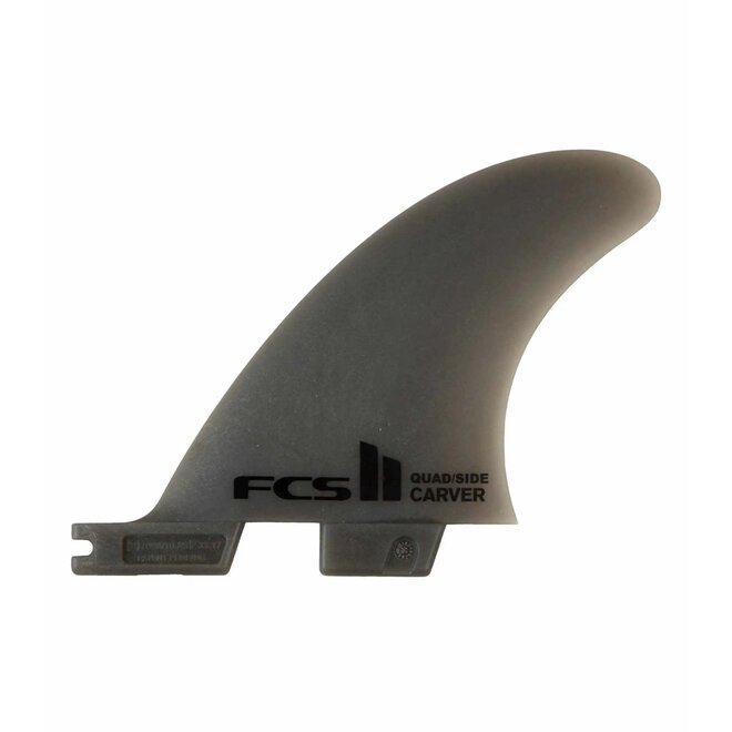 FCS II Carver Neo Glass Sidebite Fins Small Smoke