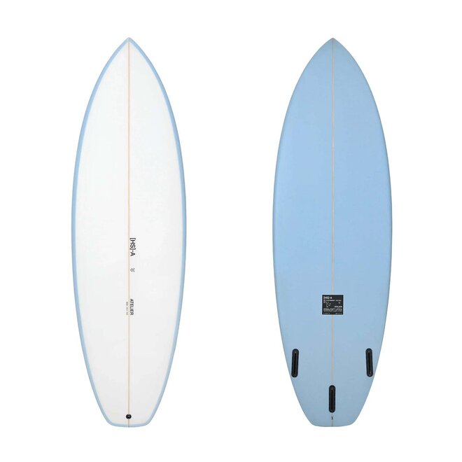 HS Atelier Performance Cruiser PU - Futures - 3 Fin 6'8 Blue Moss
