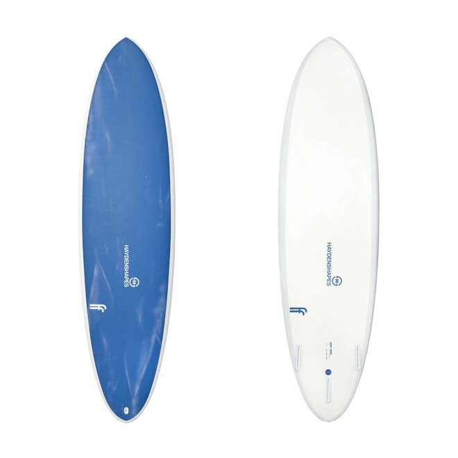 Haydenshapes New Wave Mid FF - Futures - 3 Fin 6'6 Blue