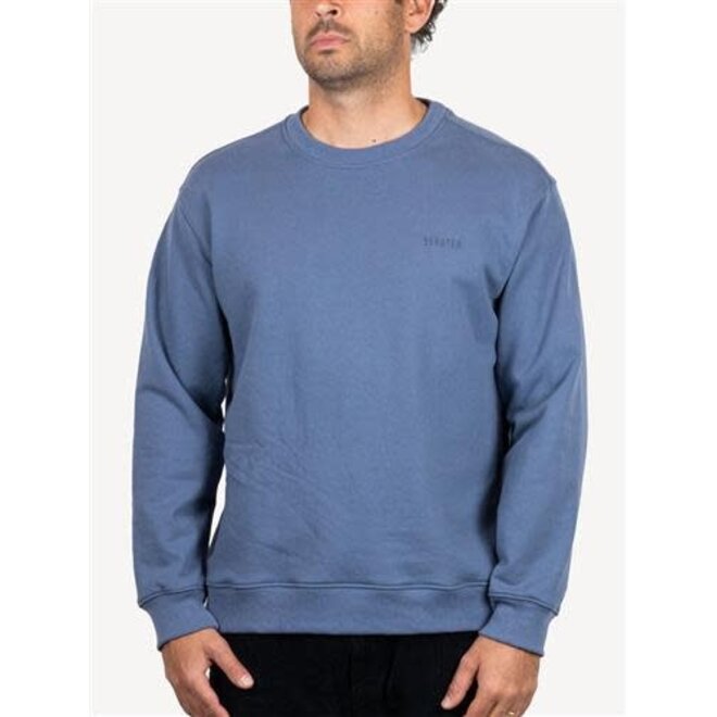 Devoted Embroided Logo Crew 480gr Blue