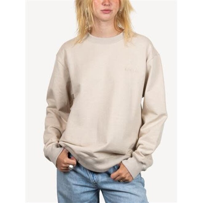 Devoted Embroided Logo Crew 480gr Beige