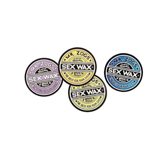 Sex Wax 3' Circular Original Logo Sticker