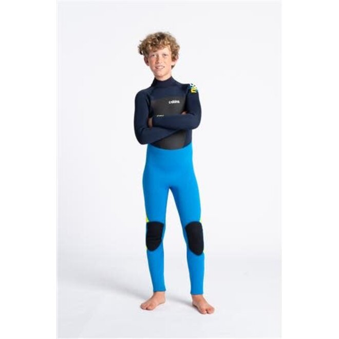 C-Skins CS- Legend 4:3 Junior GBS Back Zip Steamer-CY-SL-ML