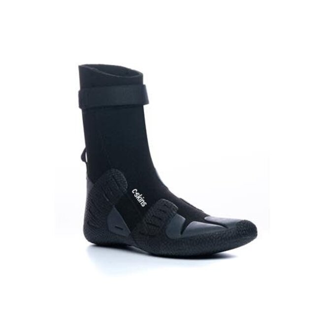 C-Skins Session 7mm Adult Round Toe Boots-BLK-CH