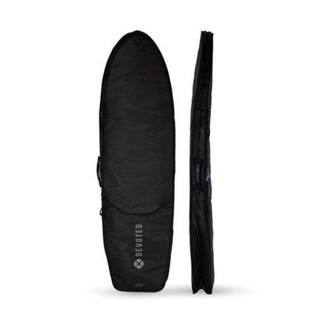 Devoted Fish 8mm Day Boardbag 7'6" Black