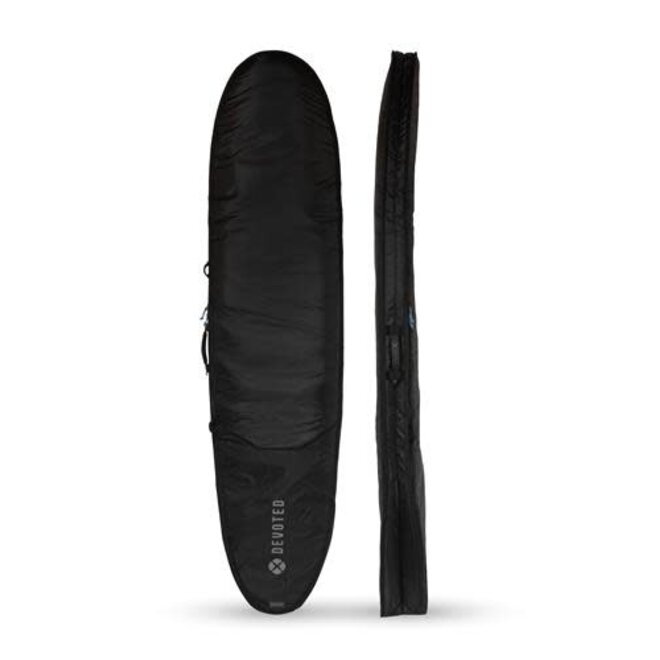 Devoted Longboard 8mm Day Boardbag 8'0" (finslot) Black