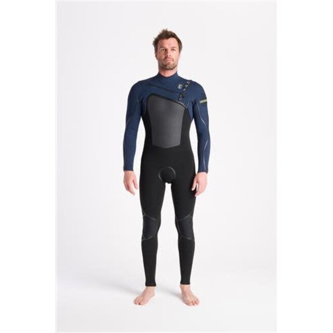 C-Skins NuWave Wired 5:4 Mens LQS CZ Steamer-BK-BSX-CG