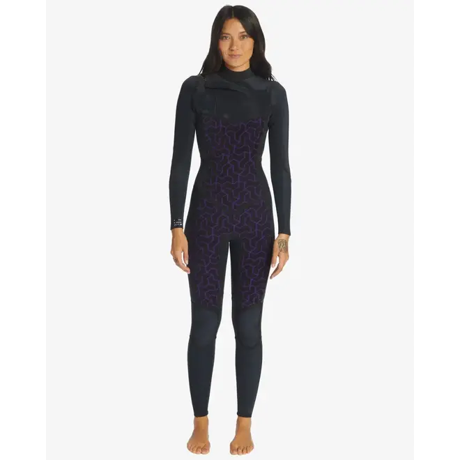 Billabong 5/4 Dames Synergy Wetsuit Wild Black