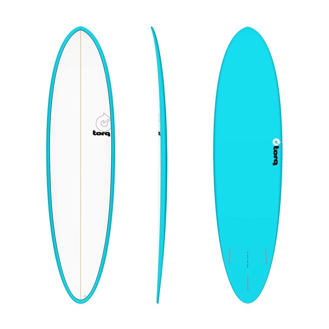 Torq Mod Fun TET - Futures - 3 Fin 7'2 Miami Blue