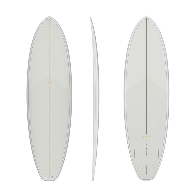Torq BigBoy 23 TET - Futures - 5 Fin 6'10 Oyster Grey