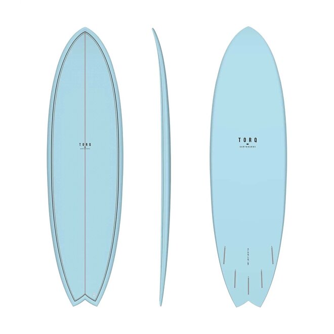 Torq Mod Fish TET - Futures - 5 Fin 7'2 Classic Blue