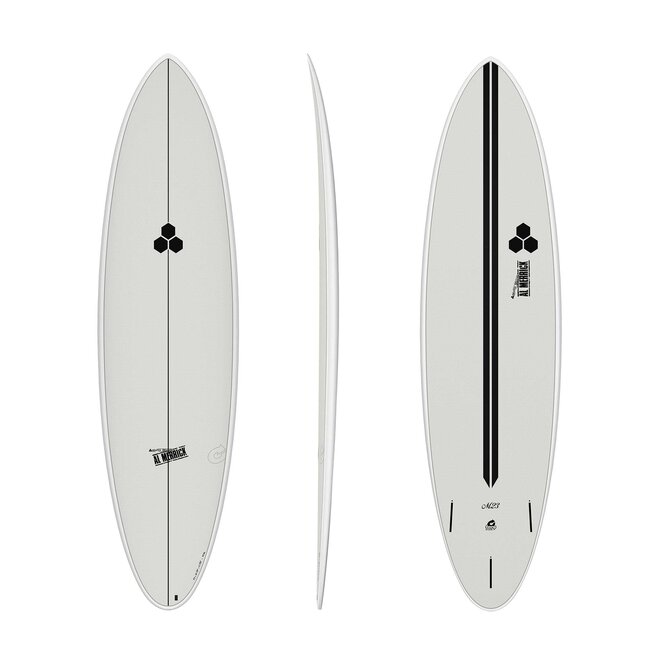 Channel Islands M23 - Al Merrick - X-Lite - Futures - 3 Fin 6'8 Oyster Grey