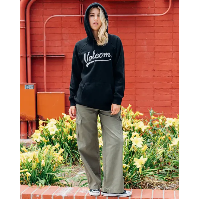 Volcom Dames Truly Stoked Hoodie Black