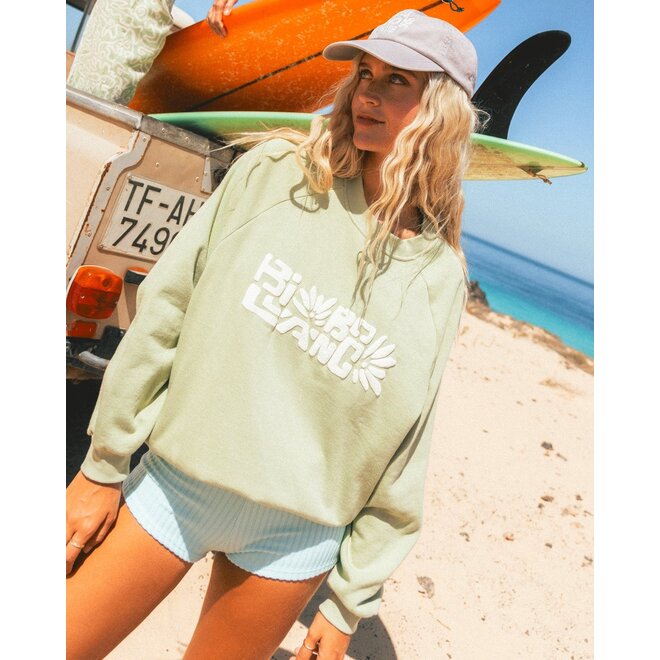 Billabong Dames The Waves Sweater Pistachio