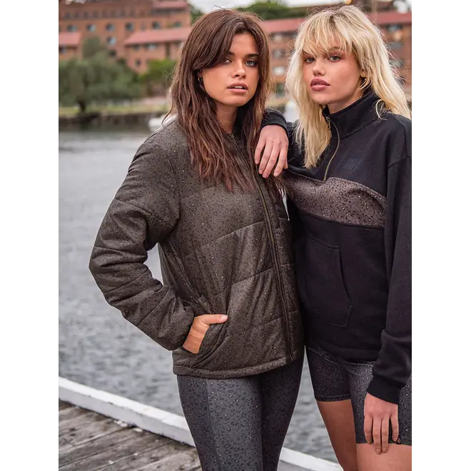 Volcom Women's Puff Off Jacket Espresso