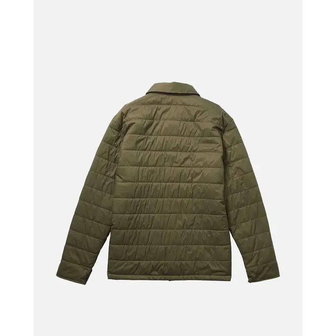 Salty Crew Men's Barrier Shacket Olive