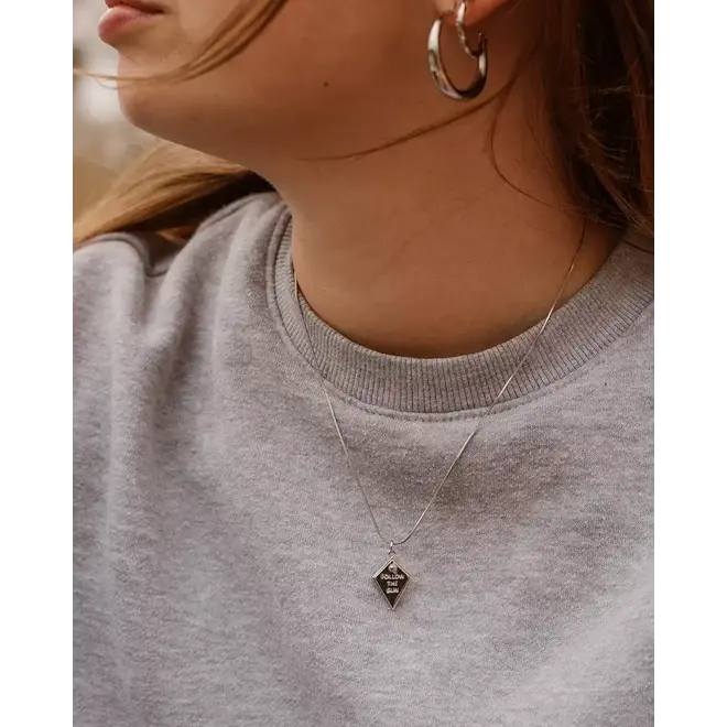 Laguna Treasures Oceaan Ketting Follow The Sun Zilver