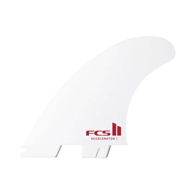 FCS II Accelerator Performance Core Thruster Fins - White Edition