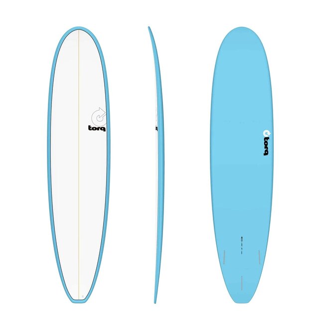 Torq Longboard TET - Futures - 2 + 1 Fin - End of Range 8'0 Colour Pinline