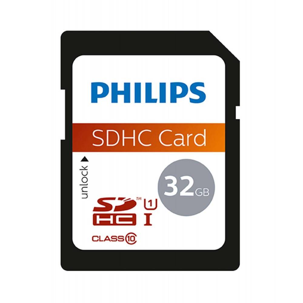 Philips Class 10 SDHC 32 GB geheugenkaart FM32SD45B