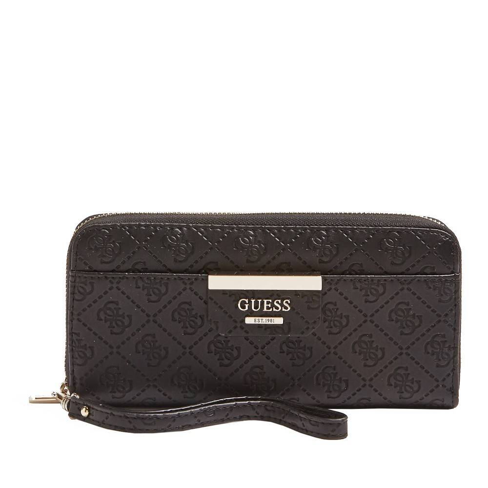 Guess Bobbi dames portemonnee zwart SWEM6422460/BLA