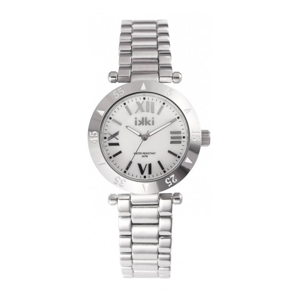 IKKI Daisy zilverkleurig Horloge D8M