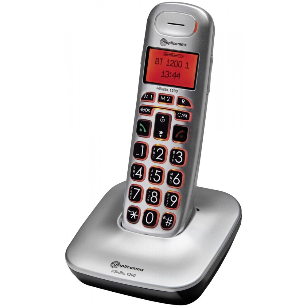 Amplicomms draadloze telefoon BigTel 1200 906344