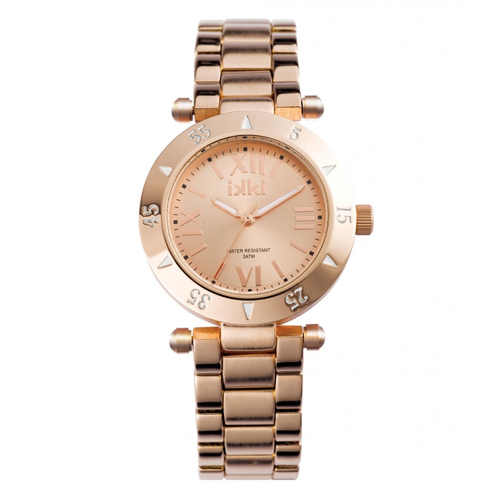IKKI Daisy roségoud kleurig Horloge D2M