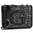 Guess dames schoudertas Chrissy Cvrtble Xbody Flap Tweed HWTW7440210/TWD