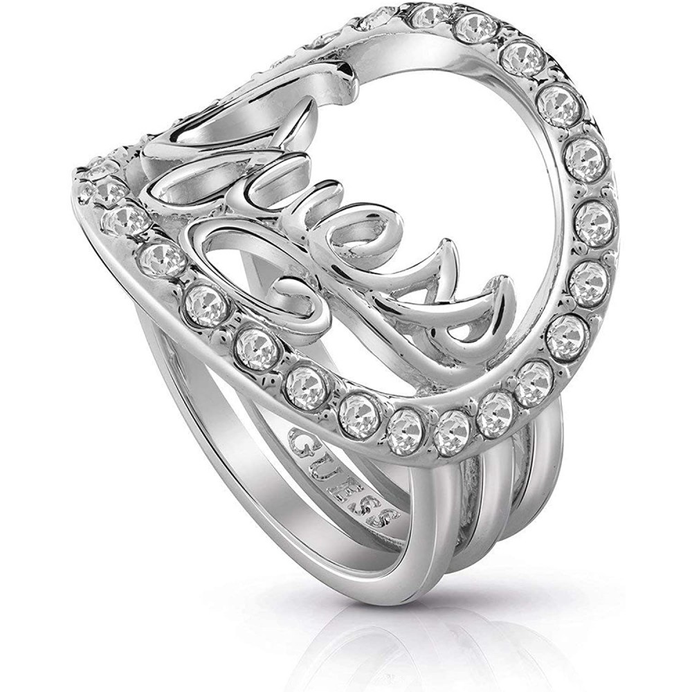 Guess Authentics Ring Zilver UBR85049
