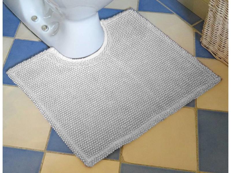 Tapis De Salle De Bain Gris Clair 50x40