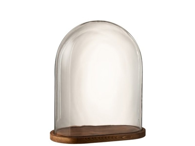 Donau longontsteking Plotselinge afdaling Stolp Ovaal Hout/Glas Transparant/Donker Bruin Large - Giftshop Palace Donau longontsteking Plotselinge afdaling Stolp Ovaal Hout/Glas Transparant/Donker Bruin Large - Giftshop Palace