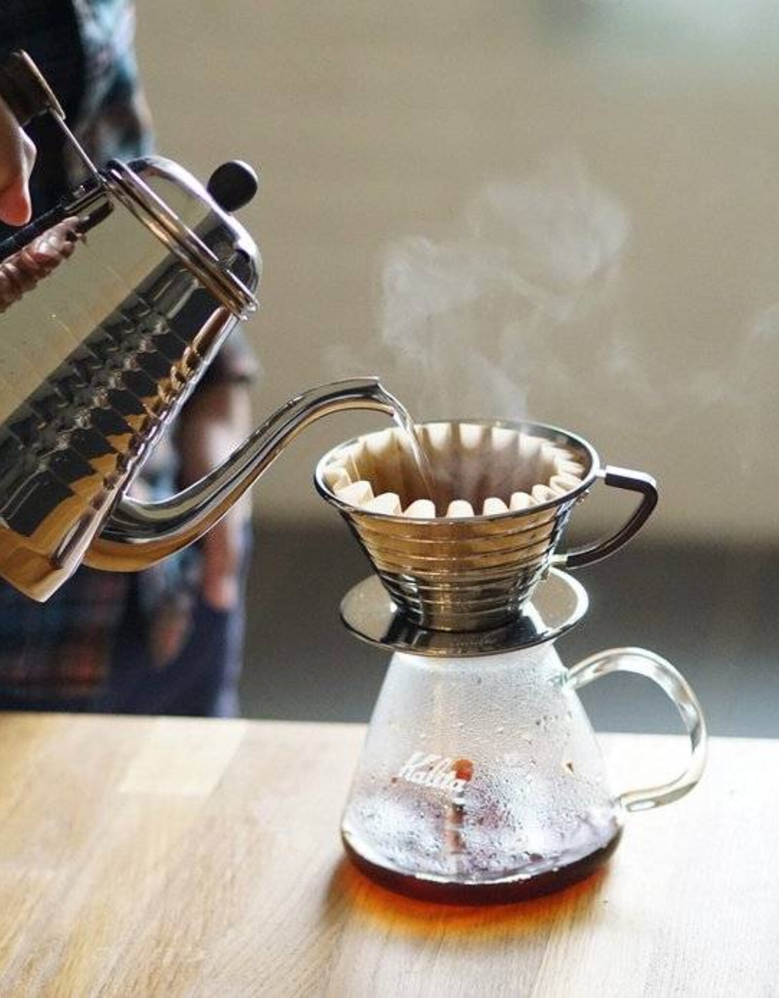 Kalita Wave Dripper 185 Stainless steel
