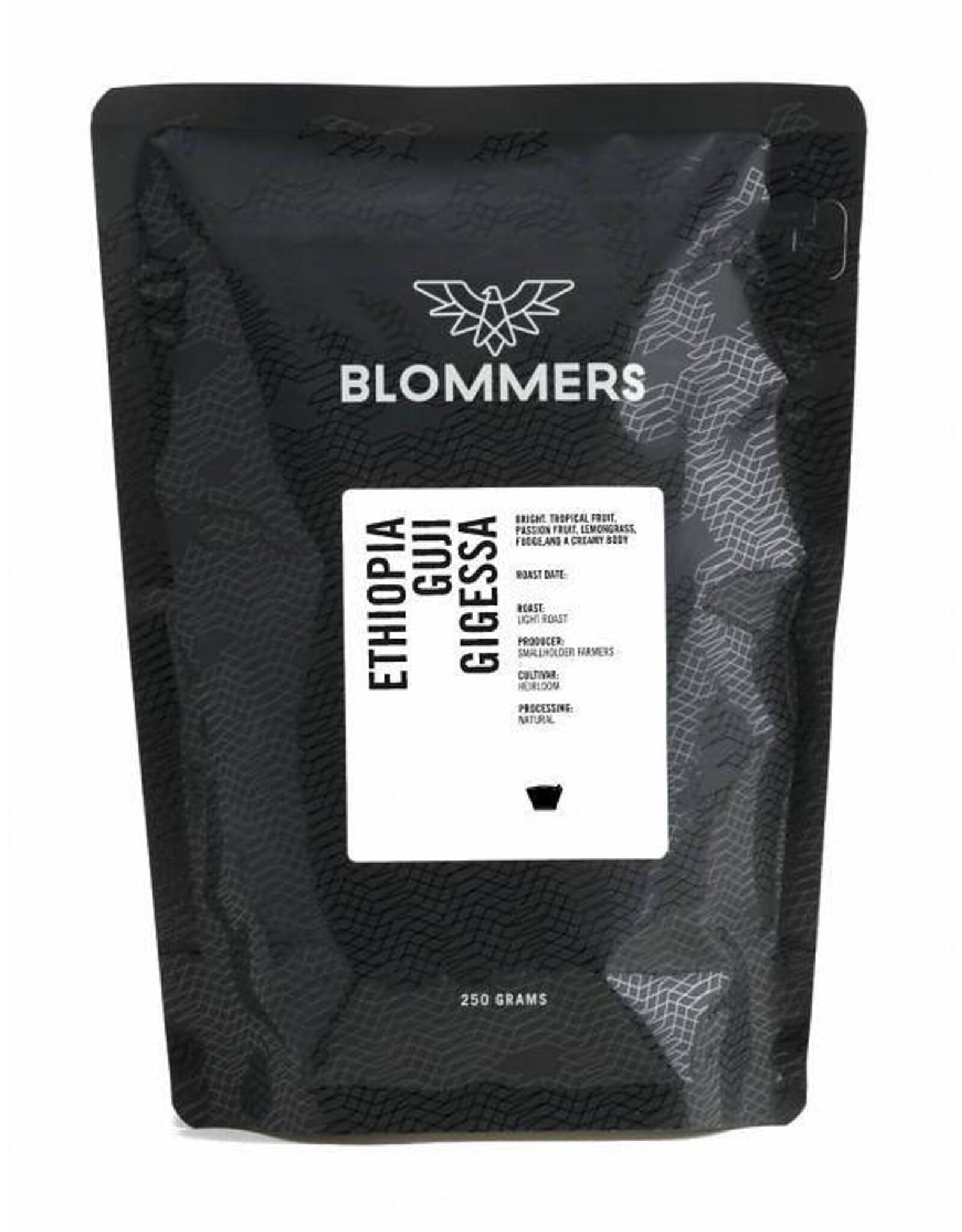 Blommers Coffee  Ethiopië Guji Gigessa (natural)