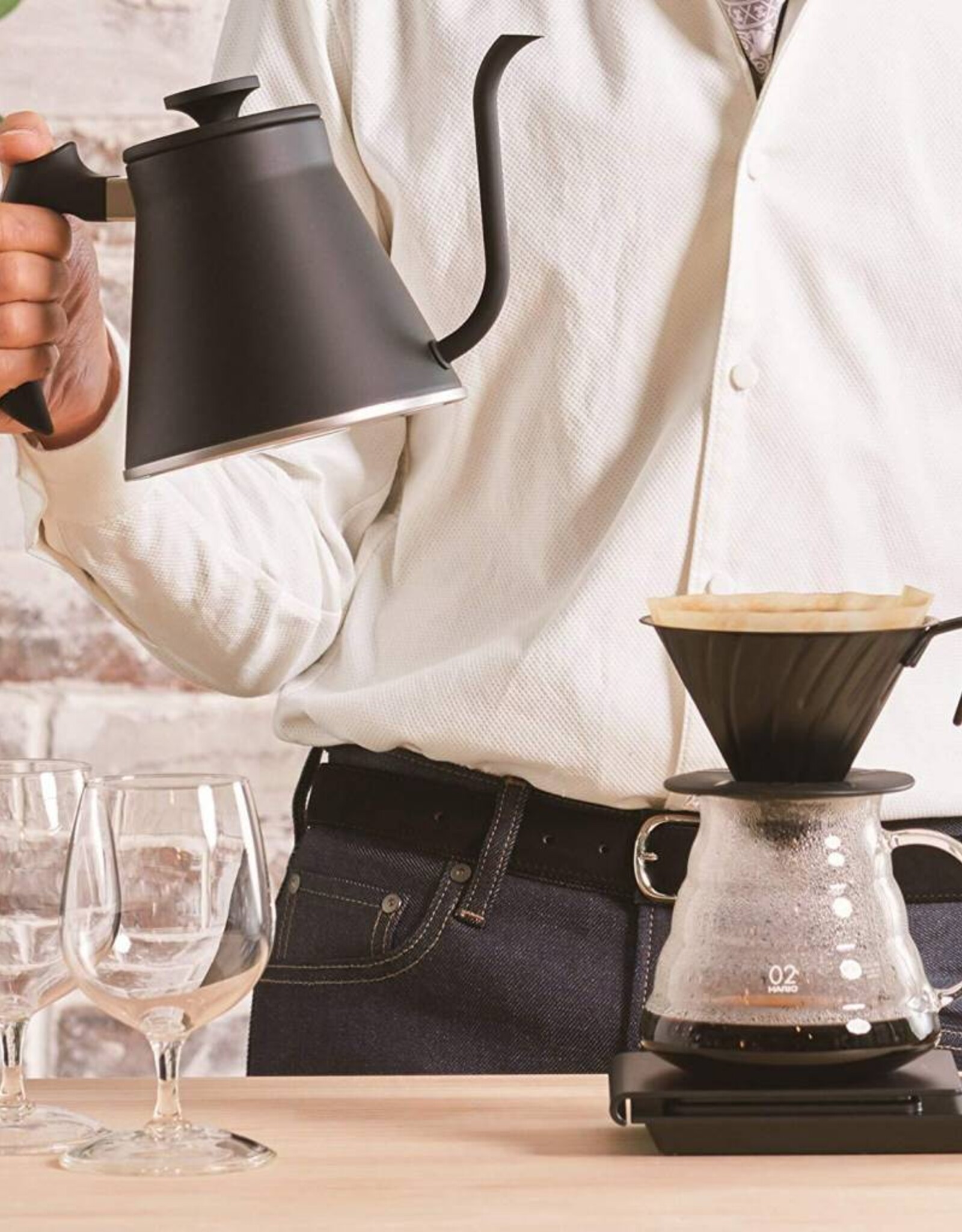 Hario V60 Drip Kettle - Black