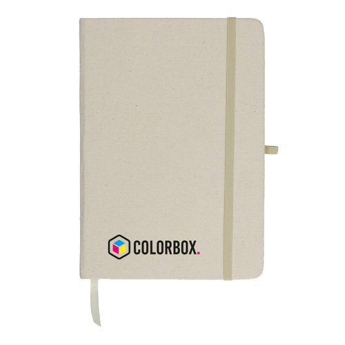 Notebook Cotton A5, natural Notebook Cotton A5, natural