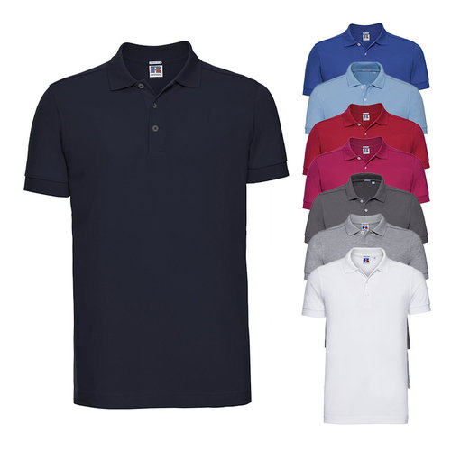 Russell Fitted Stretch Polo Russell Fitted Stretch Polo