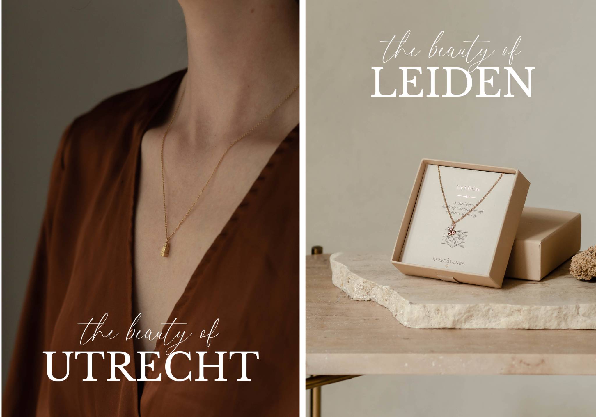 Utrecht de dom ketting & Leidse sleuteltjes ketting