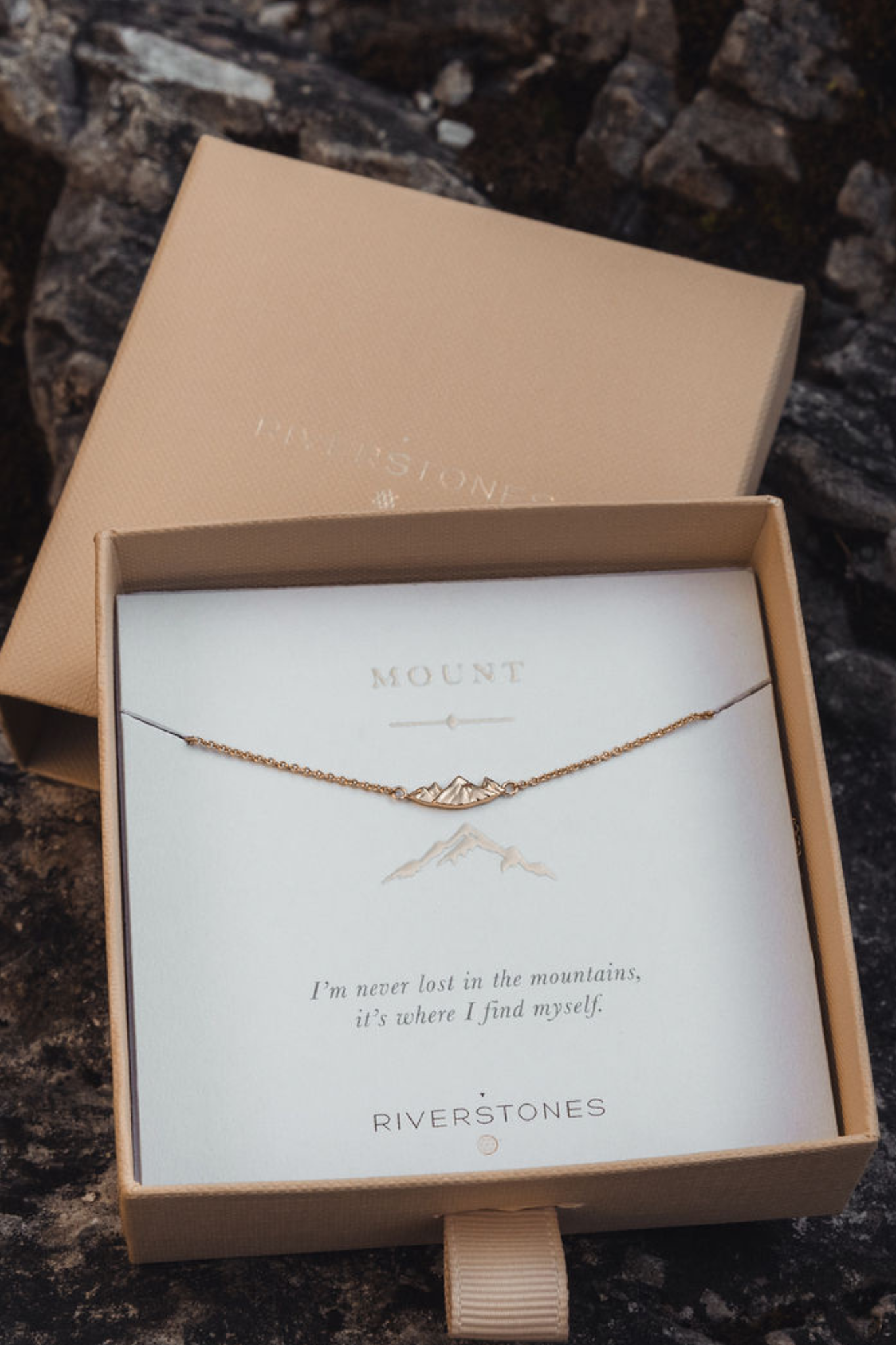 Mount Ketting Verguld