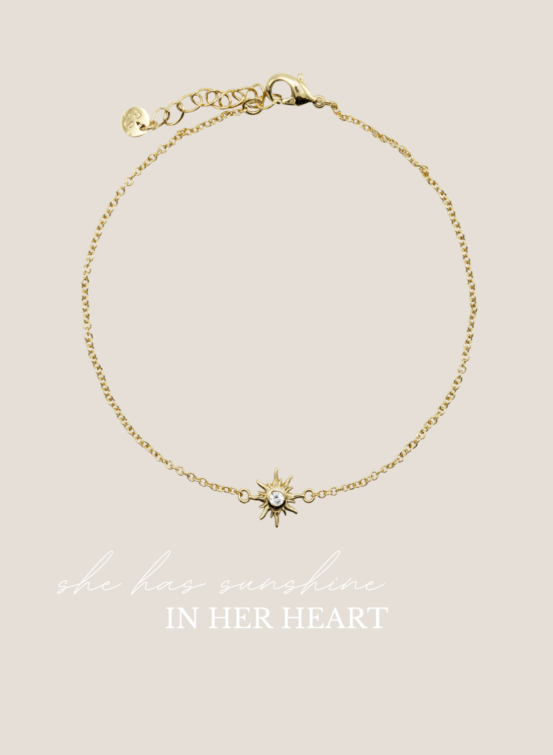 Sunshine Armband Verguld